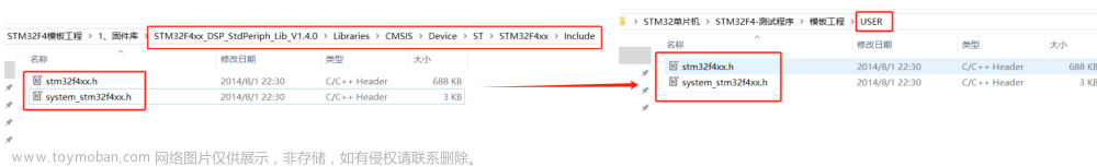 STM32F4系列单片机库函数模板工程创建,STM32,stm32,嵌入式硬件,单片机