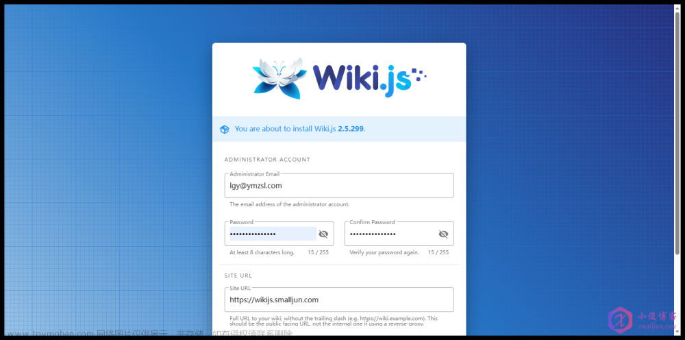 【实用的开源项目】使用服务器部署Wiki.js，一个美观且强大的开源Wiki程序
