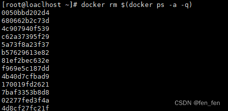 docker删除已停止的容器
                    
            
一、docker删除已停止的容器