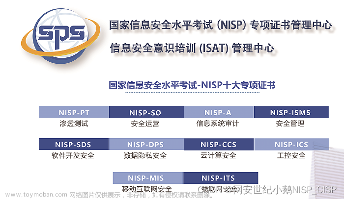 国家信息安全水平考试中NISP三级（专项）网络安全证书介绍