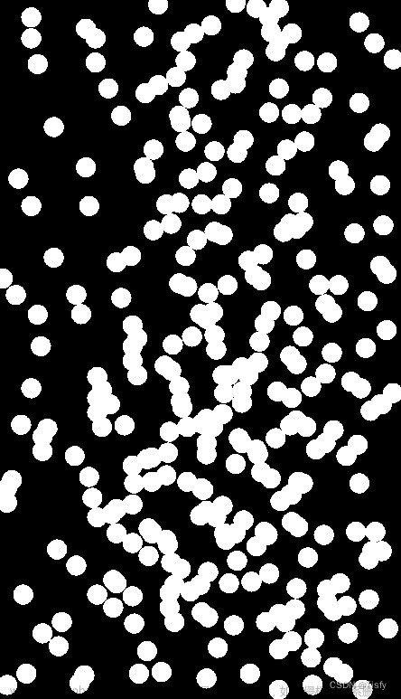 数字图像处理 - 形态学算法 - 颗粒划分 - 冈萨雷斯第三版 - 9.36