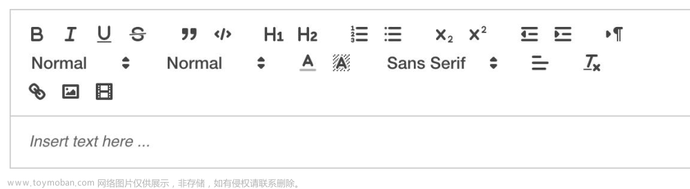 富文本编辑器 VUE-QUILL-EDITOR 使用教程 （最全）