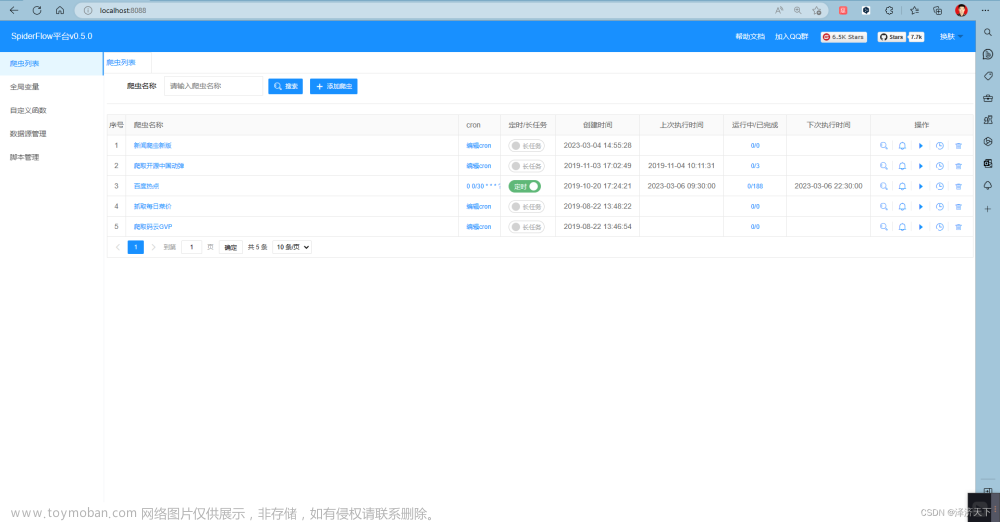 可视化爬虫框架spiderflow入门及实战