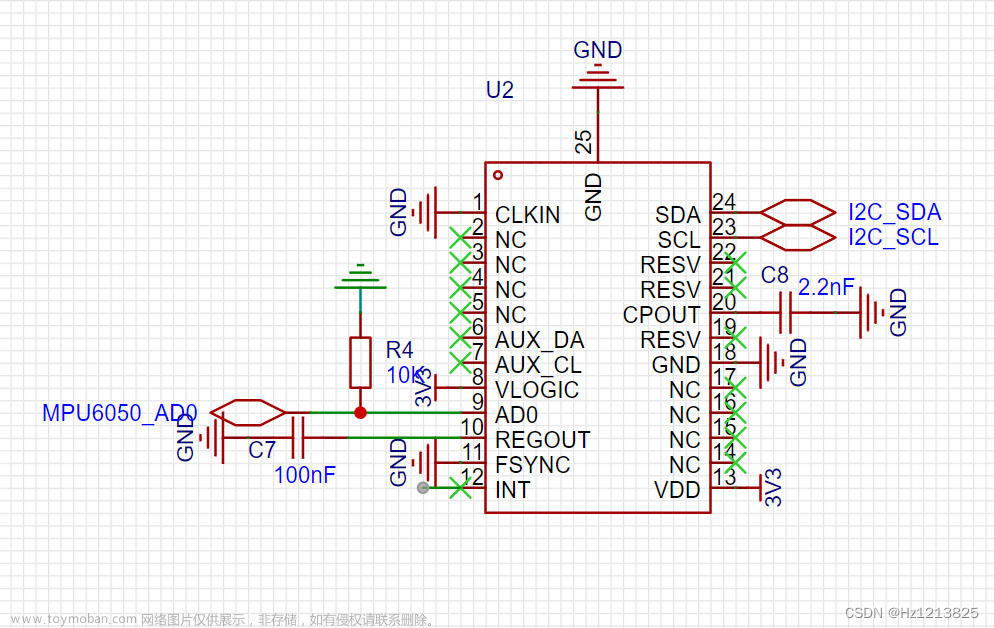 【STM32F4系列】【HAL库】【模块介绍】MPU6050设置与DMP库使用