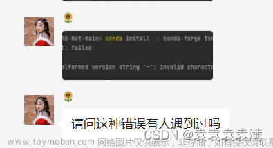 已解决CondaValueError: Malformed version string ‘~’: invalid character(s)