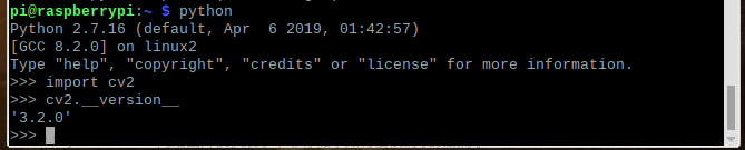 【树莓派】USB摄像头+python+opencv
六、报错：python Non-ASCII character '\xe5' in file