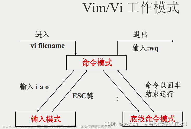 Linux---vi/vim编辑器、查阅命令