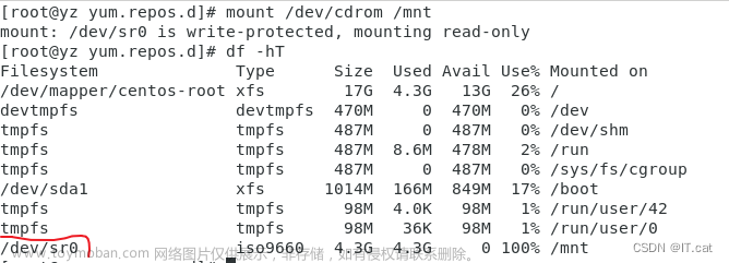 Linux：配置本地yum源仓库