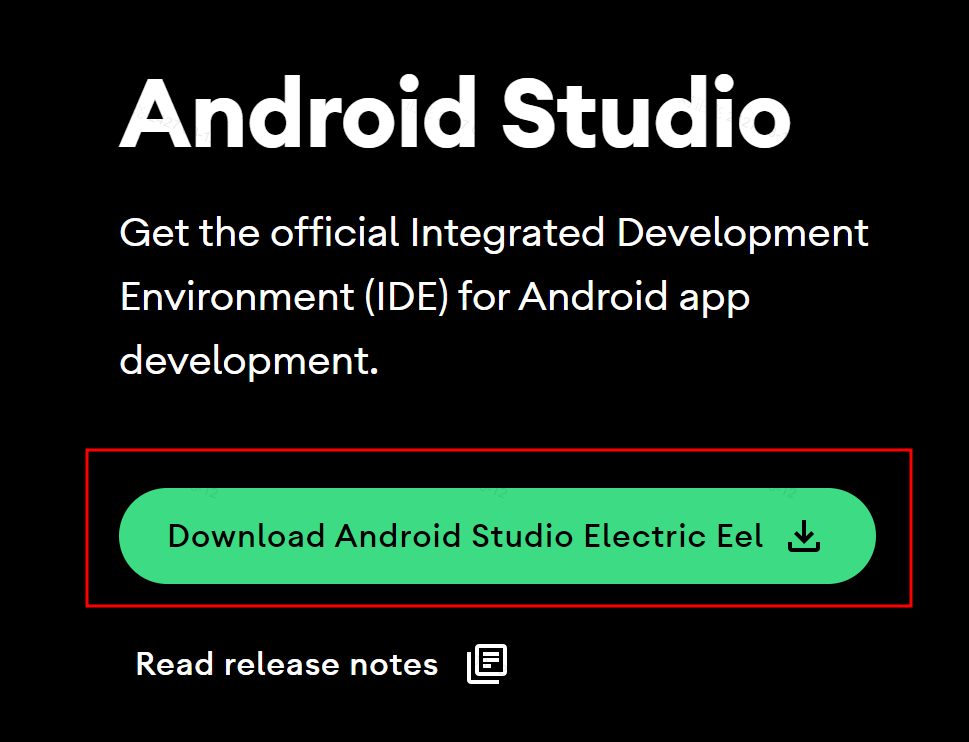 Android应用开发（1）Android Studio开发环境搭建