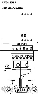 西门子PLC1200自由口通信