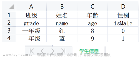 使用EPPlus加载excel数据