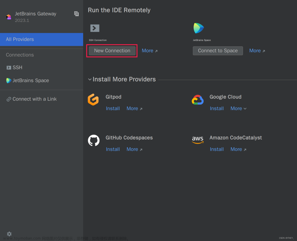 JetBrains Gateway IDEA远程开发