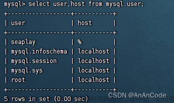 Mysql8.0常用命令
