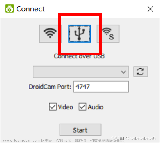 DroidCam---将手机转为电脑外接摄像头的软件（提供下载链接）
