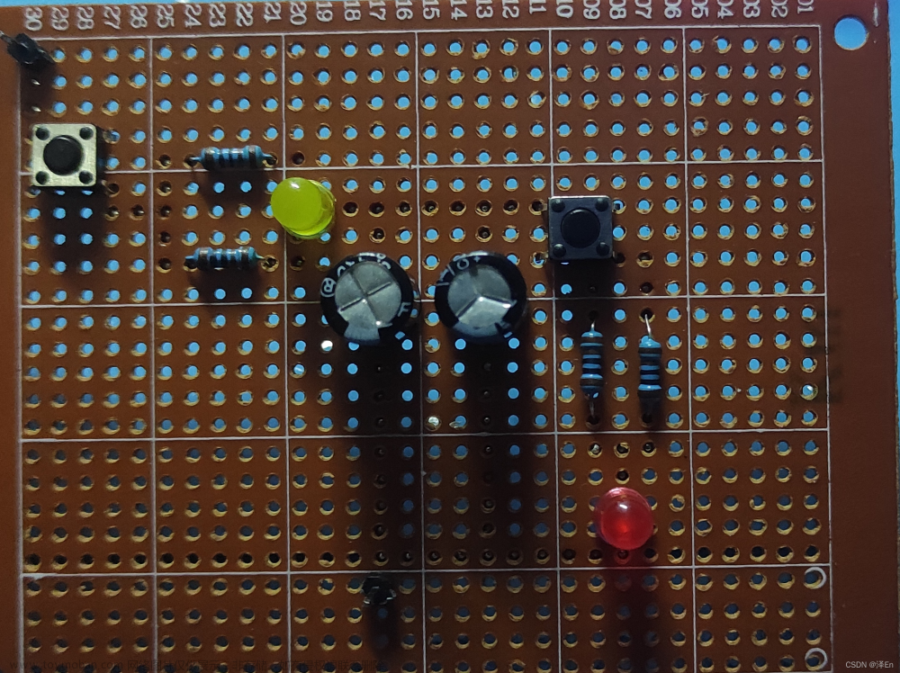 【电子实验1】电容充电、放电显示器