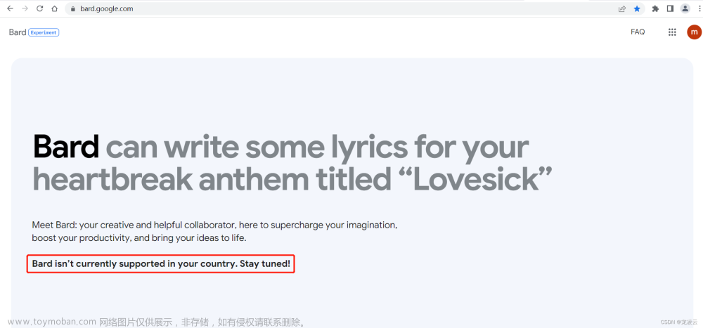 Bard isn’t currently supported in your country. Stay tuned!