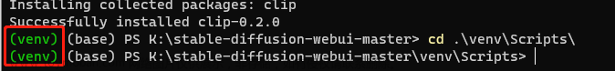 安装stable-diffusion-webui时一直卡在Installling gfpgan的界面