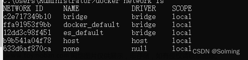 遇到错误：Error response from daemon: network xxxx not found解决方案