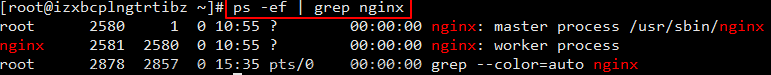 Linux如何查看Nginx是否启动
