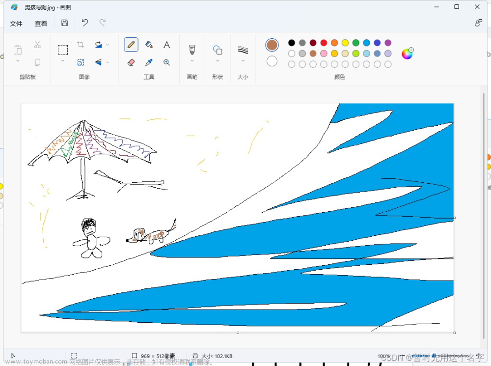 AI绘图实战（二）：制作一页海洋、沙滩、男孩与狗的绘本画 | Stable Diffusion成为设计师生产力工具
