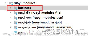 若依cloud（RuoYi-Cloud）新增业务模块和功能模块增删改查演示