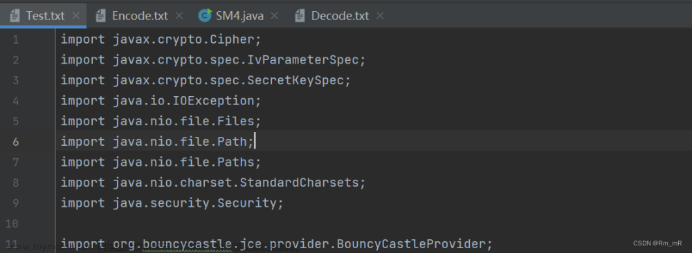 使用 Java Bouncy Castle实现国密算法SM4、SM3以及SM2的加密