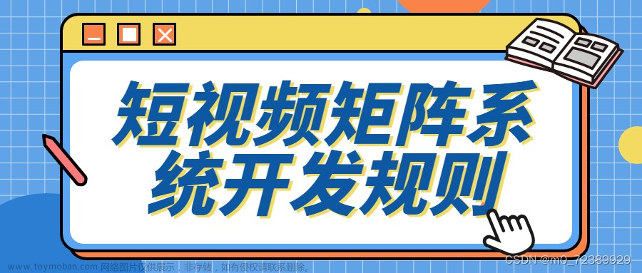 短视频抖音seo源码矩阵系统源码开发规则