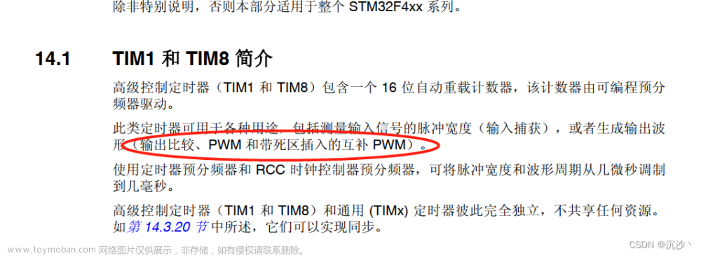 搭建stm32电机控制代码框架（五）——Stm32CubeMx配置PWM