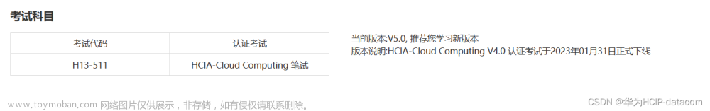 HCIA云计算 V5.0题库