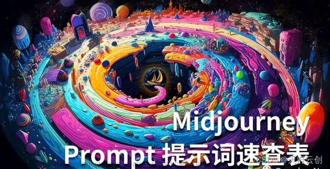 Midjourney Prompt 提示词速查表 v5.2