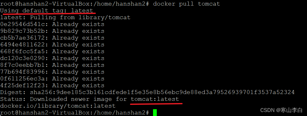 Docker创建tomcat容器实例后无法访问（HTTP状态 404 - 未找到）