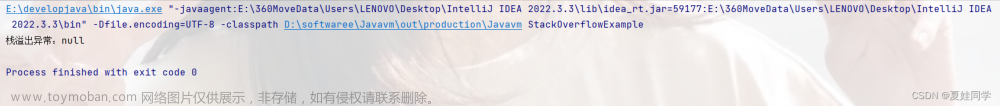 Java虚拟机（JVM）：虚拟机栈溢出