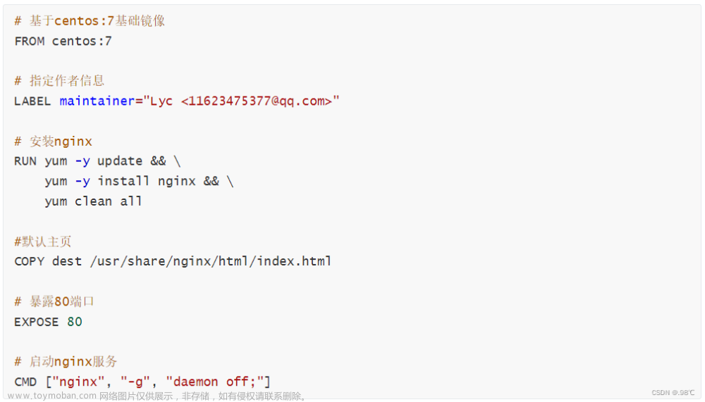 Dockerfile制作Web应用系统nginx镜像