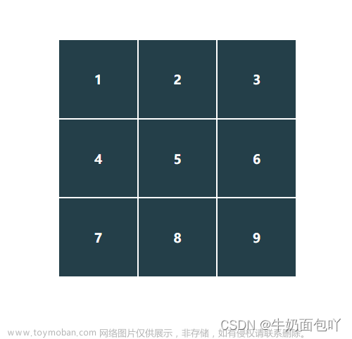 css：九宫格布局的五种方法（grid布局、flex布局、table布局、float浮动定位、inline-block+letter-spacing属性）
