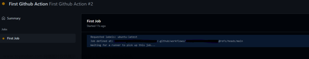 GitHub Actions Error “Waiting for a runner to pick up this job”