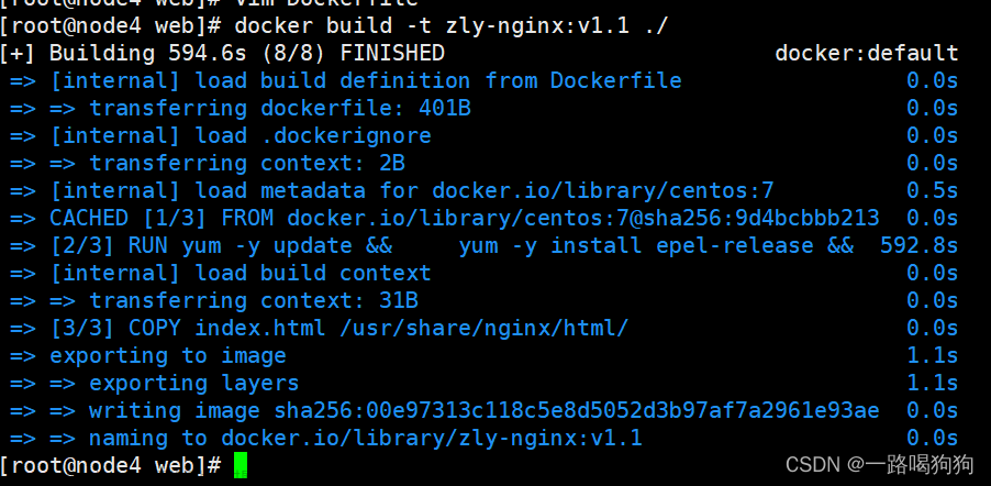 Docker容器学习：Dockerfile制作Web应用系统nginx镜像