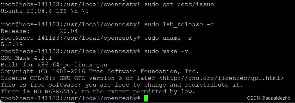 Linux学习之Ubuntu 20使用systemd管理OpenResty服务