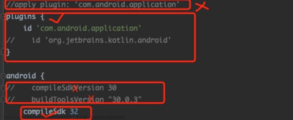 No signature of method: build_*.android() is applicable for argument types