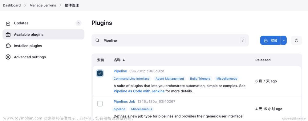 【Jenkins】pipeline流水线