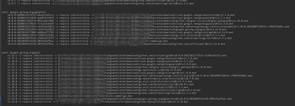 go mod tidy总是安装最新依赖，如何查找哪个模块导致某个包安装最新依赖，提供一个小工具