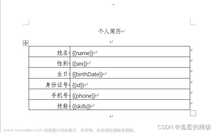 Java 使用 poi 和 aspose 实现 word 模板数据写入并转换 pdf 增加水印