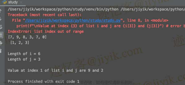 Python 中IndexError: list assignment index out of range 错误解决