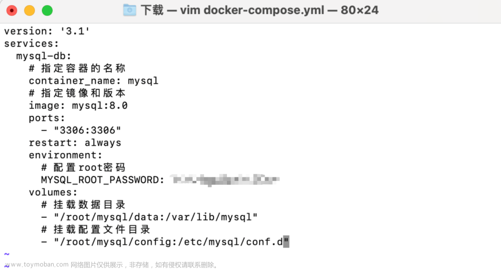 Docker Compose部署Mysql8