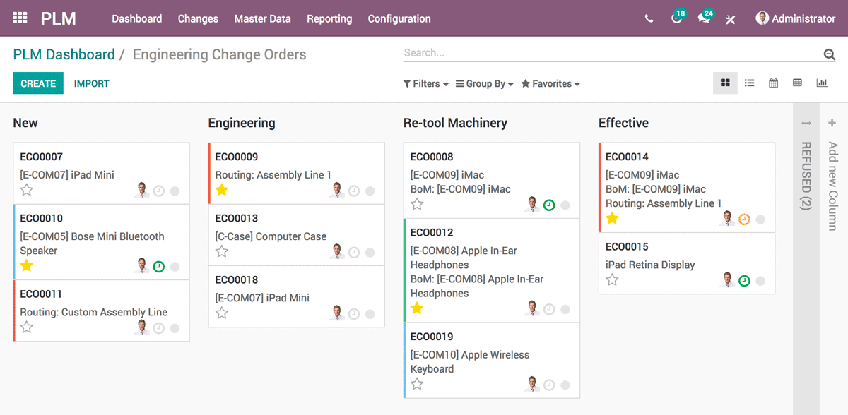 Odoo：行业领先的免费开源生产制造管理系统