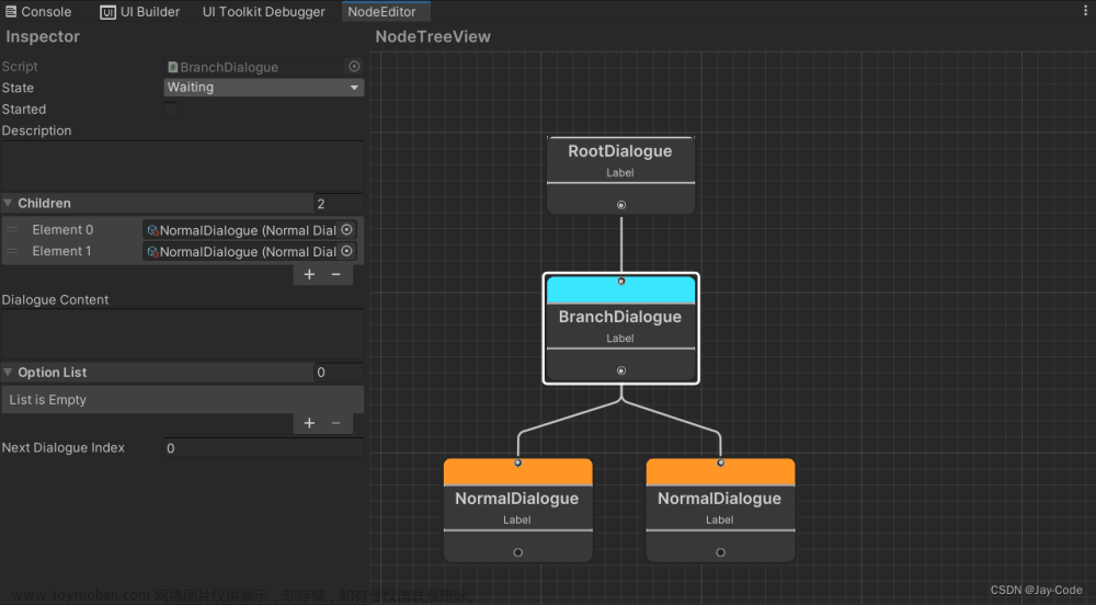【Unity UIToolkit】UIBuilder基础教程-制作简易的对话系统编辑器 3步教你玩转Unity编辑器扩展工具