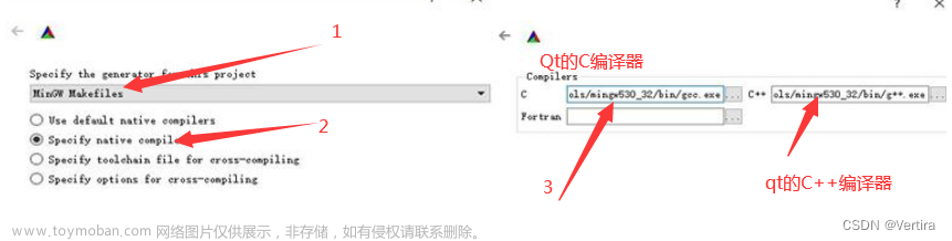Cmake:Error in configuration process,project files may be invalid.Qt编译opencv的经验之谈。