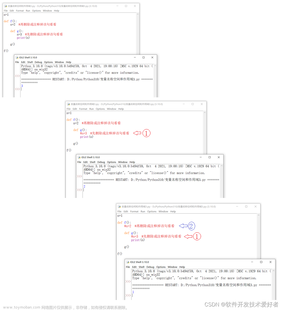 Python的全局变量、局部变量、类变量、实例变量介绍