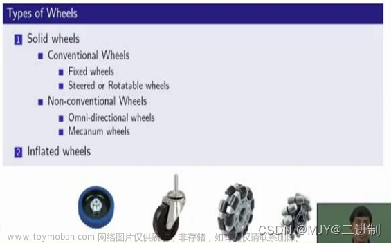 【轮式移动机器人课程笔记 4】机器人可操作度和车轮类型