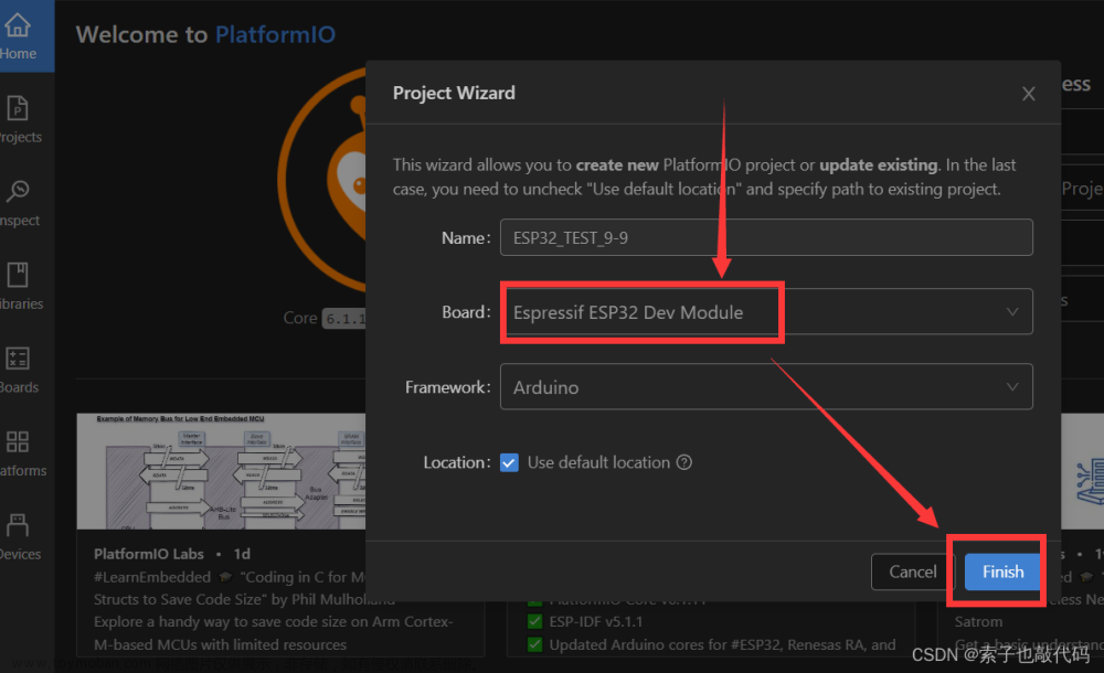 【ESP32+LVGL】1.69寸ST7789+CST816触摸屏之Vscode+platformio开发例程搭建移植