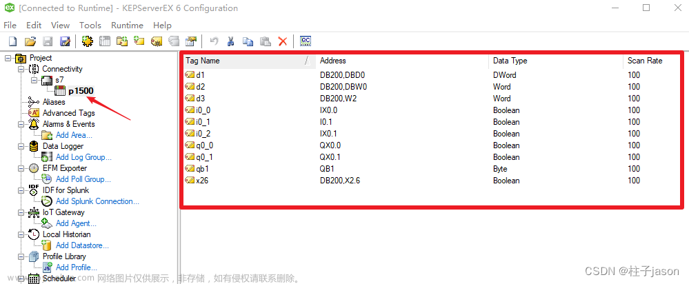 使用IOT-Tree Server连接西门子PLC S7-300/1200/1500